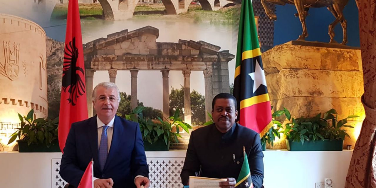 St Kitts and Nevis Signs Visa Waiver with Albania