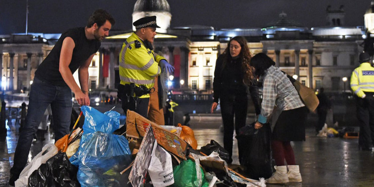 Extinction Rebellion Ignore Police Ban in London