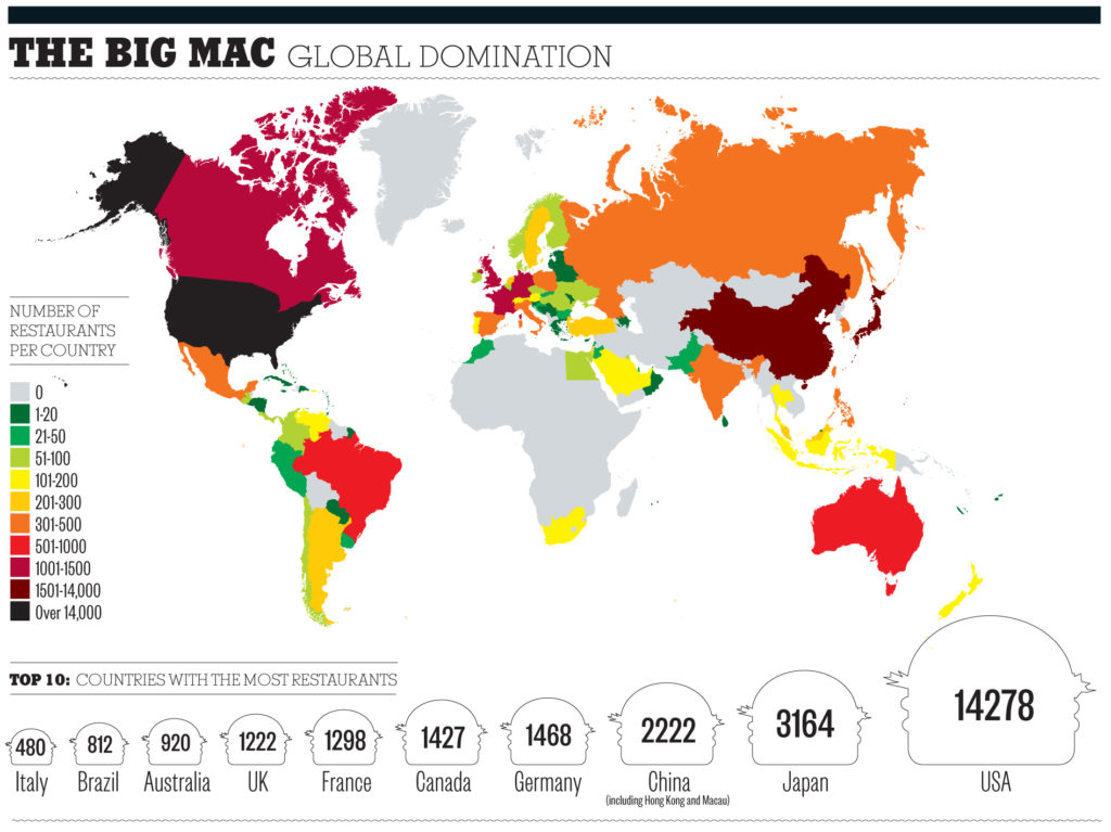 Mcdonald S Global Domination And The Countries That Refuse To