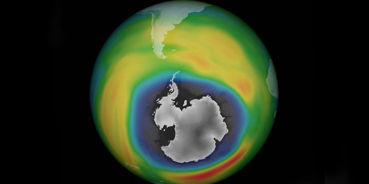 Ozone Hole Over Arctic Heals Itself