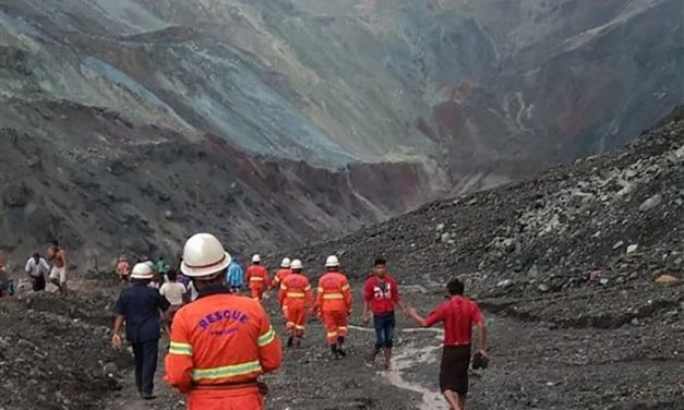 At Least 160 Dead in Myanmar Jade Mine Landslide
